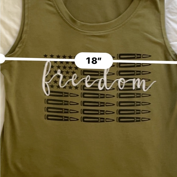 Freedom Second Amendment Tank Women’s Size Small EUC - Picture 7 of 9